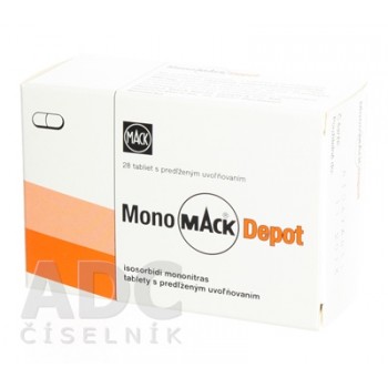 Моно Мак Депо (MONO MACK DEPOT) 100 мг, 28 таблеток